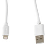 USB 2.0 Lightning Ladekabel, 2m, weiss