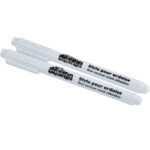 Tafelstifte, 2 Stk., weisse Tinte, abwischbar