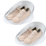 2er-Set Wäschenetz für Schuhe, Waschbeutel mit Reissverschlss, 42 x 24 cm