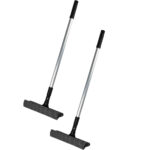 2er-Set Glas-und Fensterreiniger mit Teleskopstange, Abzieher ausziehbar bis 90 cm