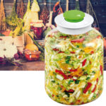 Fermentierglas mit Entlüftungsventil, 5 Liter