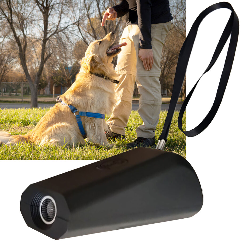Elektronischer Hundetrainer, Anti-Bellen, mit Ultraschall