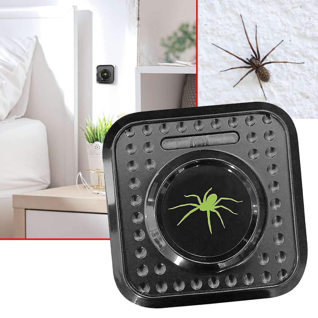 Spinnenabwehr mit Ultraschall-Signal Spinnenabwehr mit Ultraschall-Signal