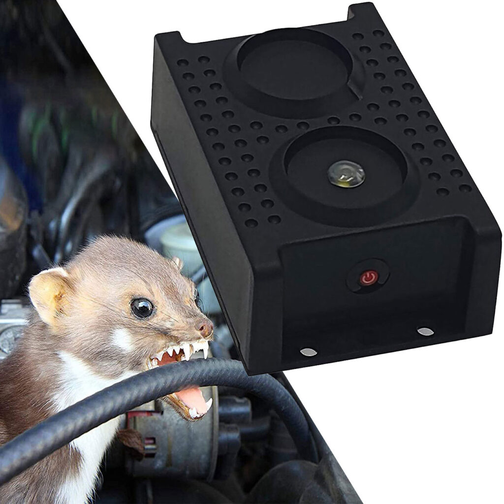 LED Mardervertreiber, Ratten-Mäusefrei, mit Blitzlichtfunkt