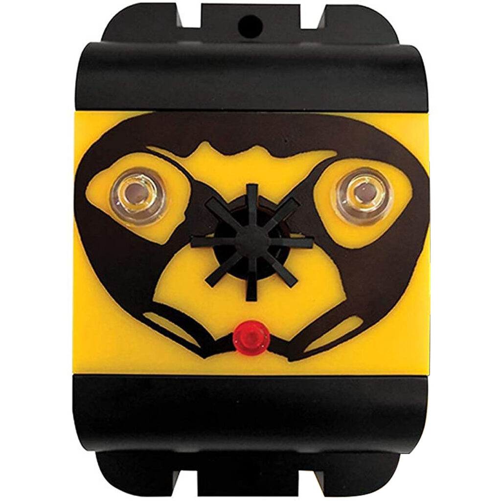 Vogelvertreiber, mit Ultraschall, mobil,  40 m², Vogelschreck