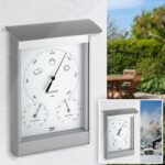 Analoge Aussenwetterstation, Edelstahl