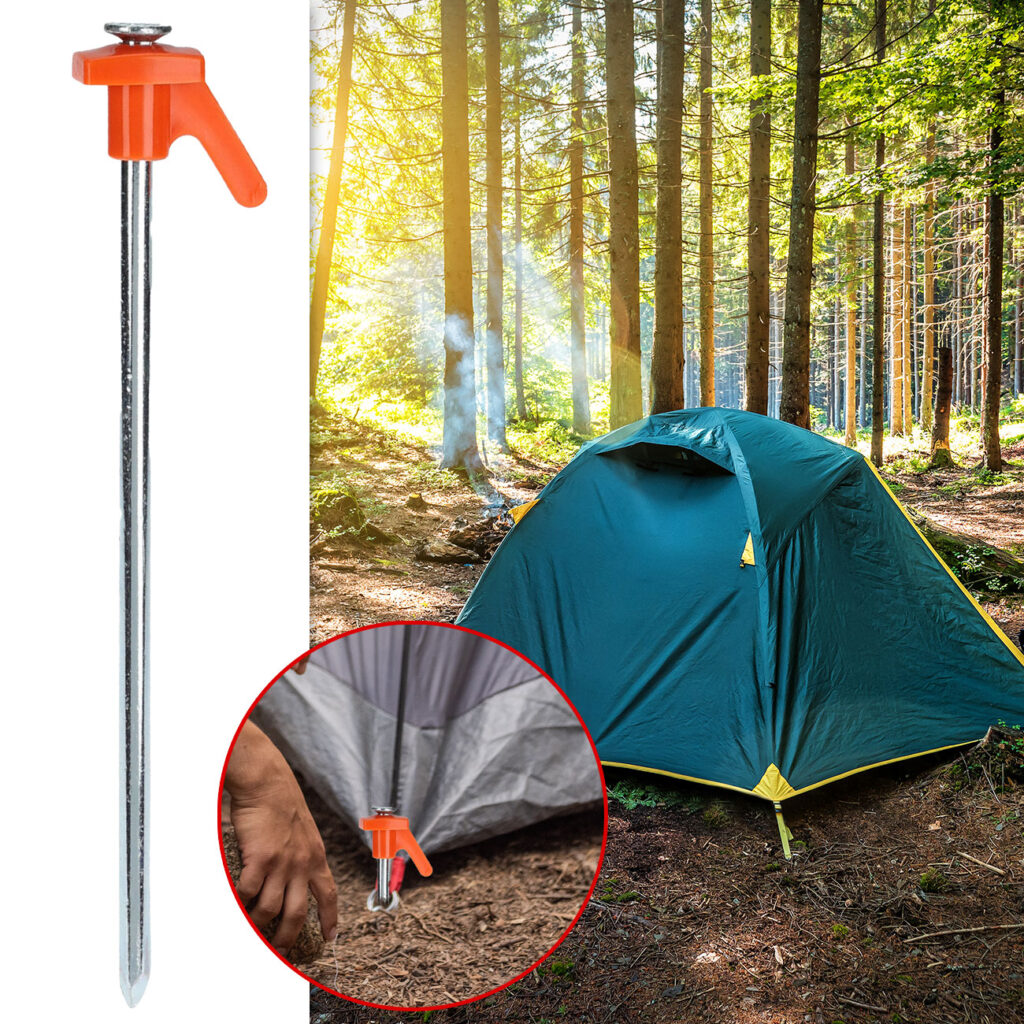 Zeltheringe aus Eisen, 24 Stück, 21 cm Zeltheringe aus Eisen, 24 Stück, 21 cm