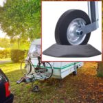 Stützrad Unterlegkeil