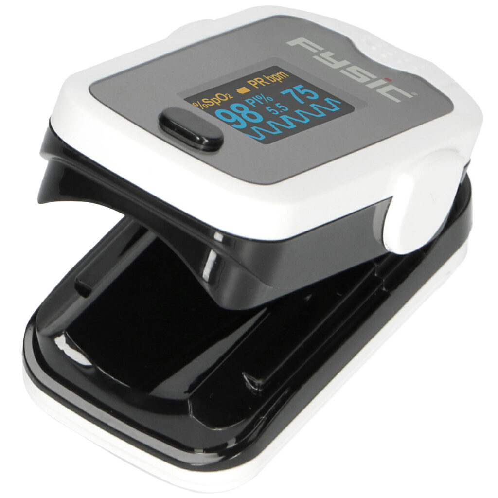 Pulsoximeter, Herzfrequenz und Sauerstoffsättigung, Alarmfunktion