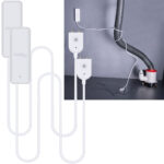 2er-Set WLAN-Wassermelder mit externem Sensor, App-Steuerung