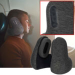 Reisekissen mit integrierten Bluetooth Kopfhörern & Freisprechfunktion