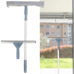 Reinigungsset 4-teilig mit Fensterabzieher, Schwamm, Fensterwischer und Teleskopstil Reinigungsset 4-teilig mit Fensterabzieher, Schwamm, Fensterwischer und Teleskopstil