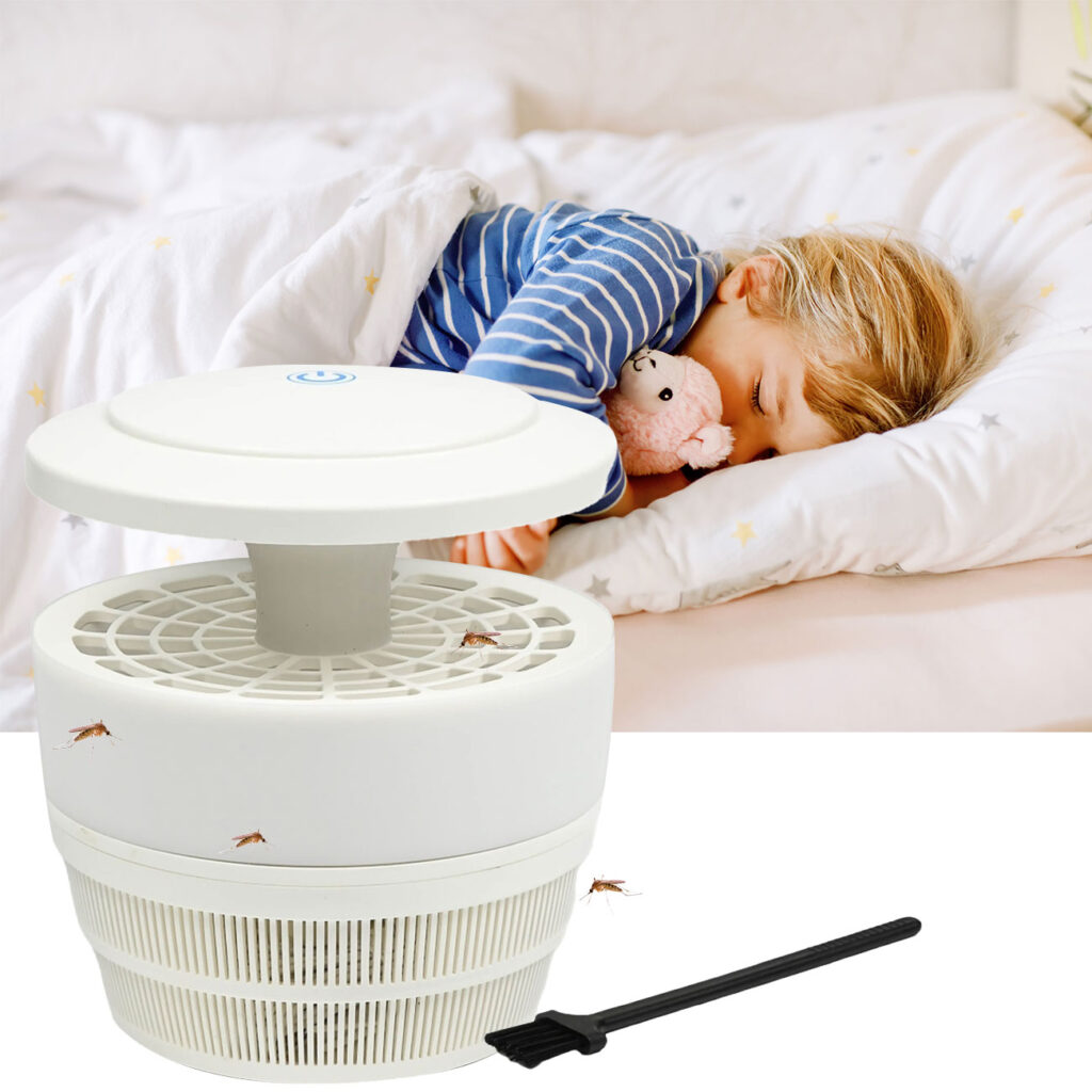 USB LED Insektenvernichter mit 3 UV-Modi, 2,5W, für Räume bis 50m²