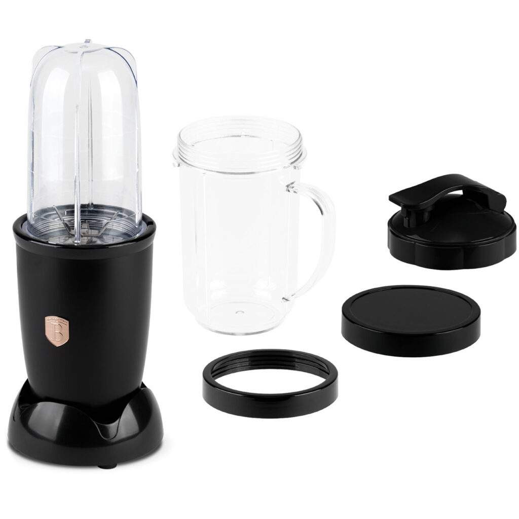 Multifunktionsmixer mit Touch-Bedienung, Eis-Crusher, schwarz-roségold, 400 W