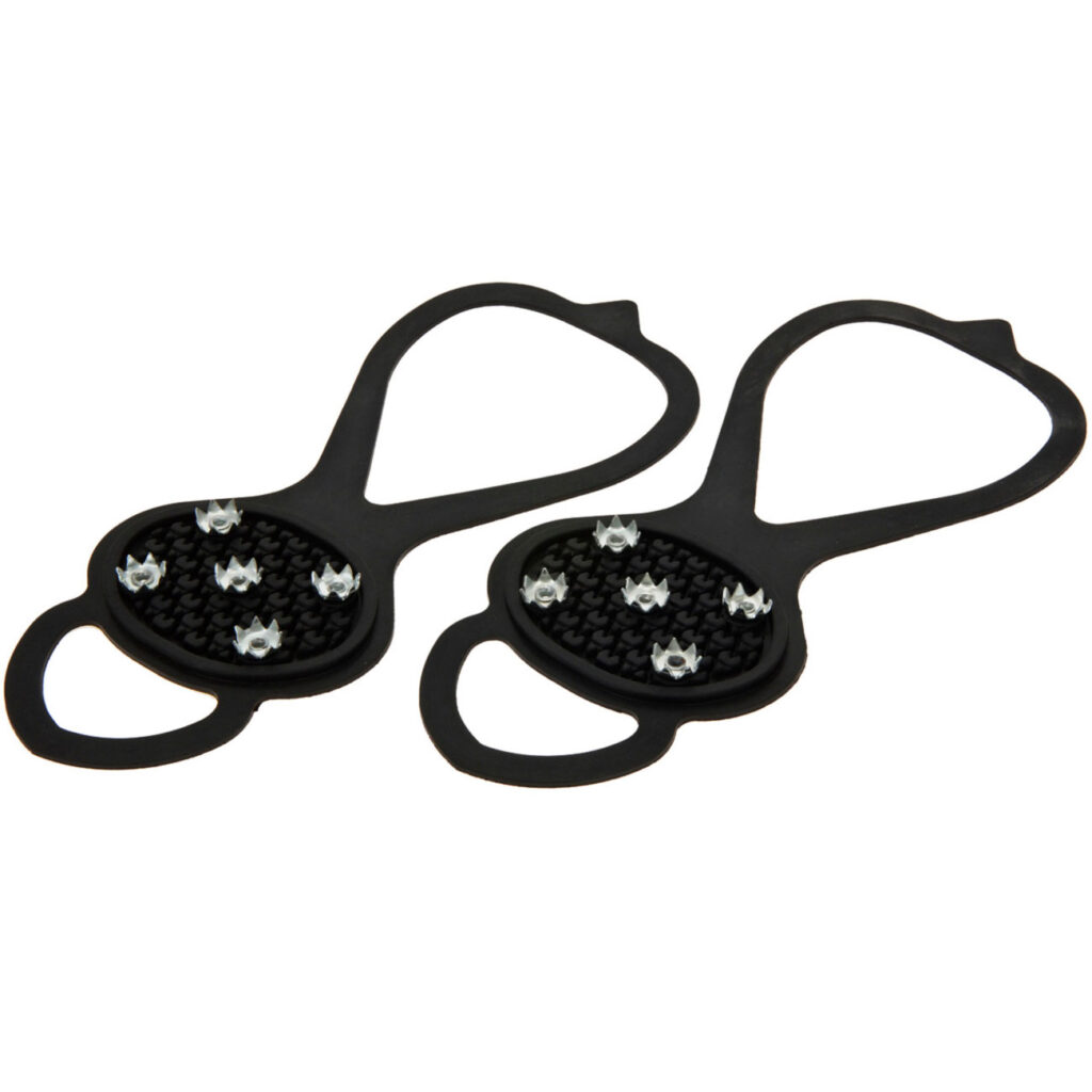 Universal Schuhspikes zum Überziehen aus Gummi & Metall