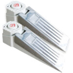 2er-Set Türstopper mit Alarmfunktion, 120dB, weiss, batterieben