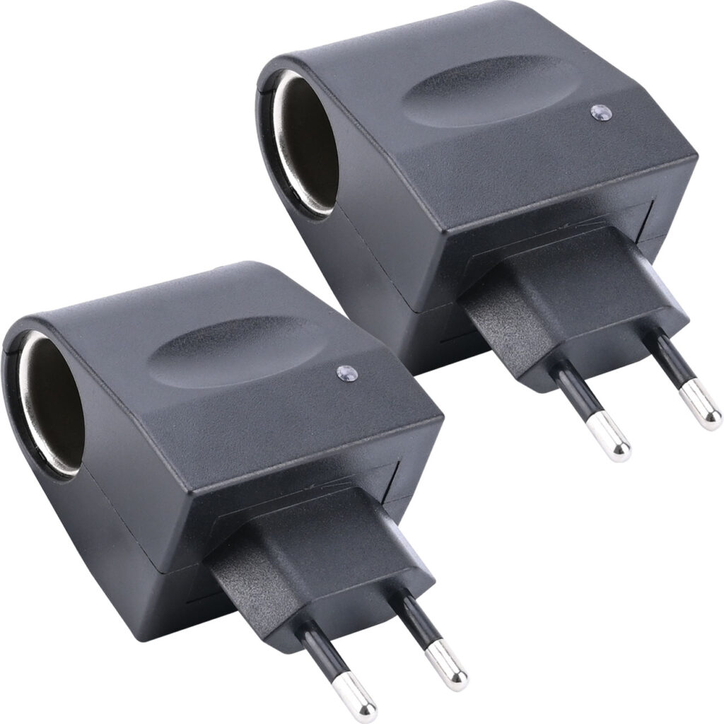 2er-Set Mini-Spannungswandler, 230V auf 12V, 1000mA / 12 Watt