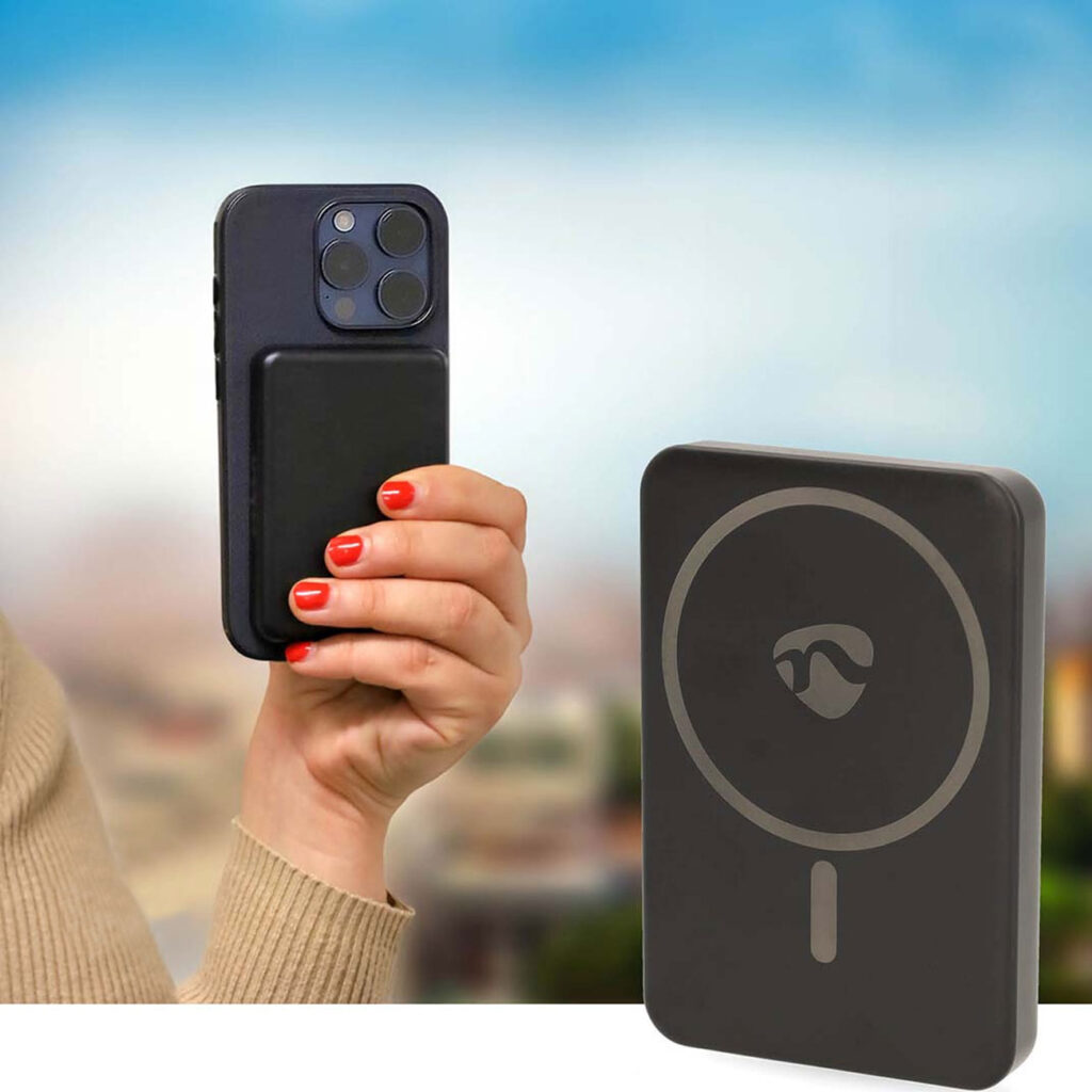 Powerbank 5000 mAh für kabelloses Laden, MagSafe kompatibel