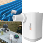 Mini-Akku-Luftpumpe mit LED-Lampe