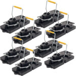 8er-Set Mausefallen aus robustem Kunststoff, Schlagfalle