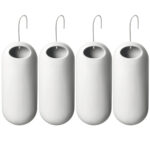 4er-Set Wasserverdunster für Heizkörper, Keramik, 250 ml