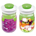 2er-Set Fermentierglas mit Entlüftungsventil, 1 Liter