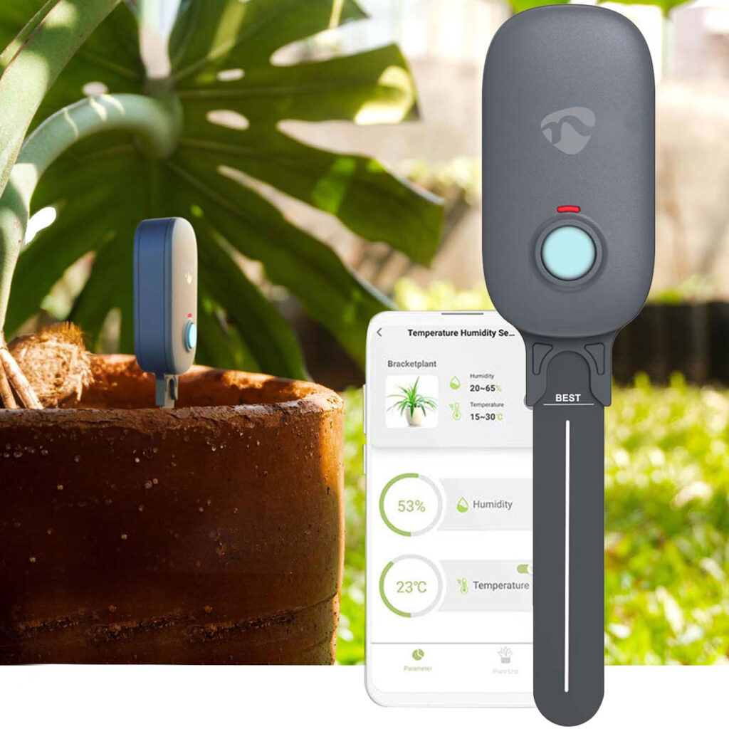 Bluetooth Boden-Feuchtigkeitsmessgerät, Appsteuerung für AndroidT und iOS