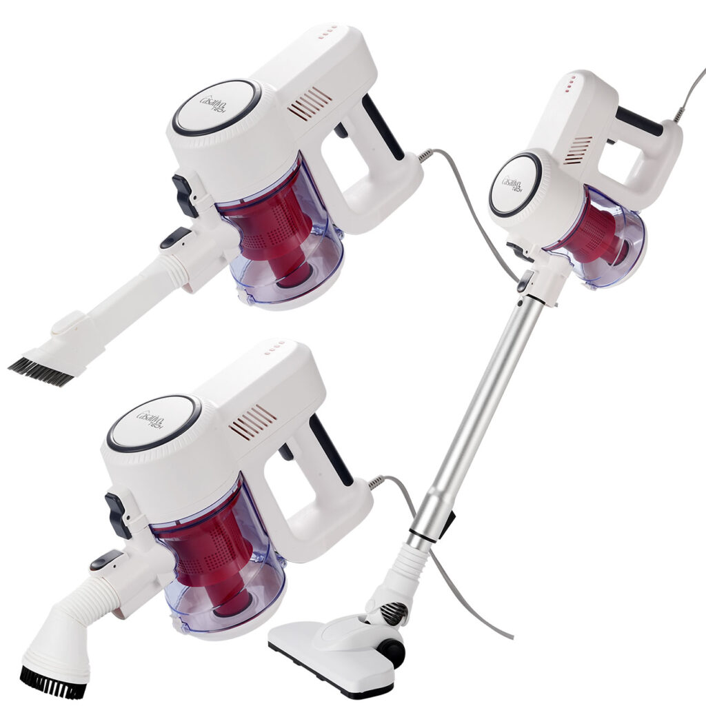 2in1-Zyklon-Staubsauger, 500W, 15kPa, HEPA, 800ml Behälter, 7m Kabel