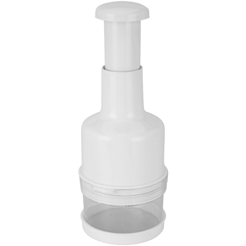 Manueller Gemüsehacker für Zwiebeln, Nüsse, Kräuter uvm., weiss