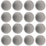 Tafelmagnet-Set, 16 Stück, Ø 2cm, silber