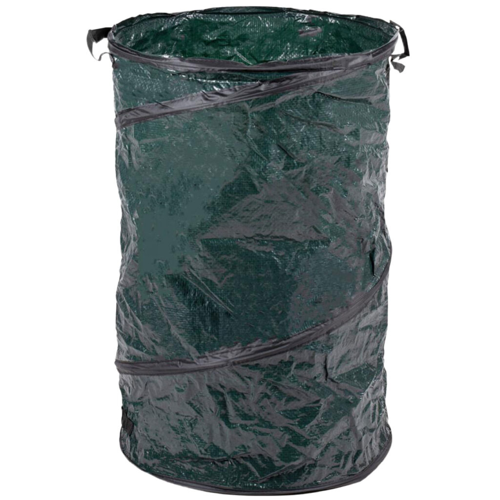 Gartenabfallsack für Rasenschnitt und Gartenabfälle, Ø 45 x 75 cm