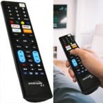 Programmierbare Fernbedienung für 4 Geräte