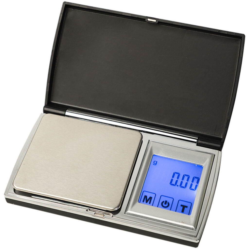 Präzise Digitale Taschen-Feinwaage mit Touch-Display, 500g/0.01g