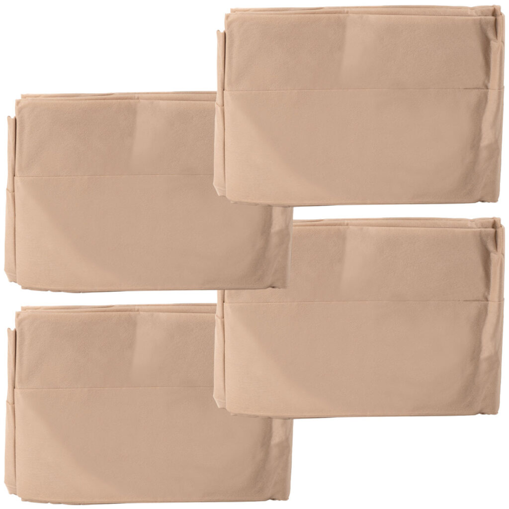 4er-Set Winterschutzvlies, 5 x 1,5 m, Pflanzenschutzvlies