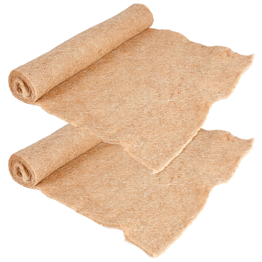 2er-Set Jute Pflanzenschutzfilz, je 150 x 50 cm