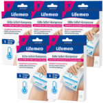 5er-Set Sofort-Kältekompresse für Reisen & Sport, 15 x 13 cm