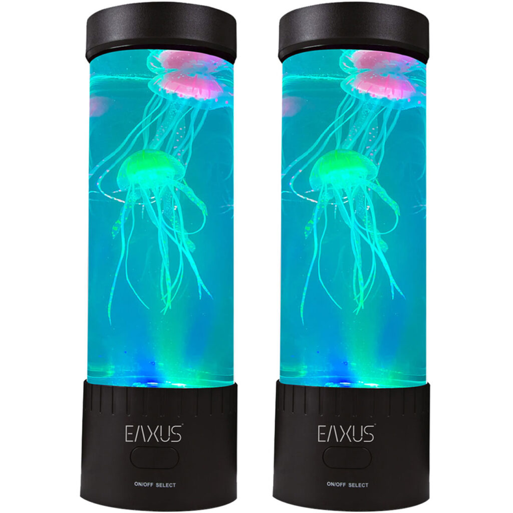 2er-Set Quallen Stimmungsleuchte mit LED-Farbwechsel 2er-Set Quallen Stimmungsleuchte mit LED-Farbwechsel