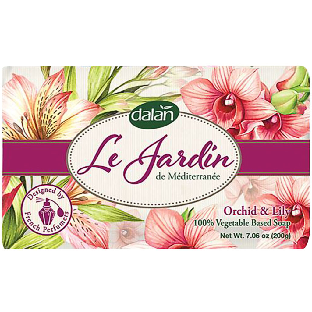 Luxus Handseife Orchidee und Lilie, 200 g Luxus Handseife Orchidee und Lilie, 200 g