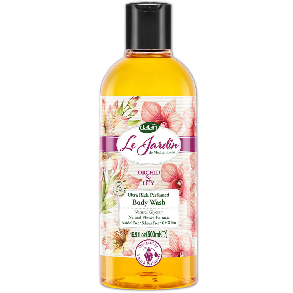Luxus Duschgel Orchidee und Lilie, 500ml Luxus Duschgel Orchidee und Lilie, 500ml