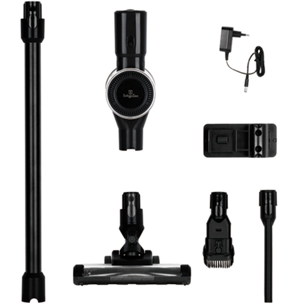 Akku-Staubsauger, Lithium-Ionen-Akku, 10 kPa, 160 Watt, schwarz