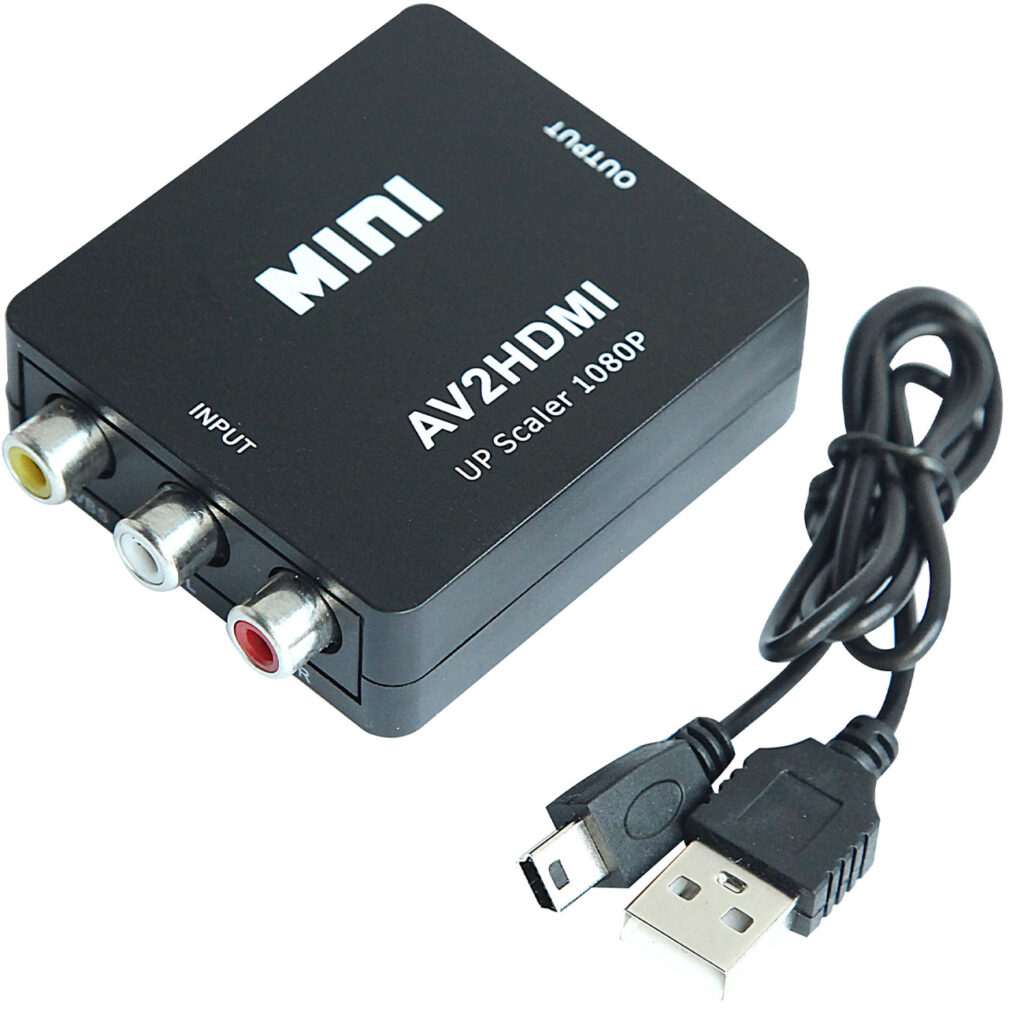 AV zu HDMI Adapter, 1080p Full HD AV zu HDMI Adapter, 1080p Full HD