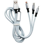 3in1 Universal USB-Schnellladekabel, 25 W, 120cm
