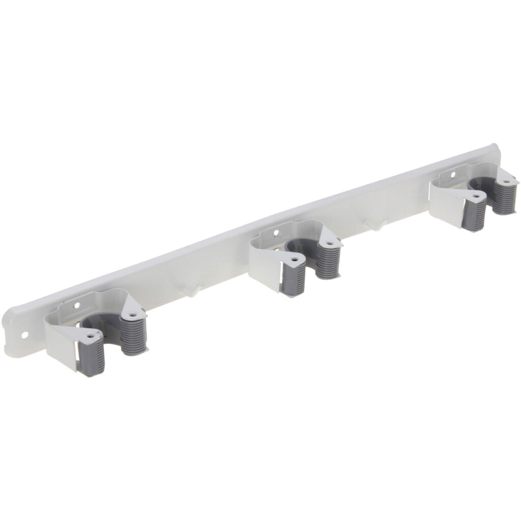 Garten-Gerätehalterleiste mit 3 Halterungen Garten-Gerätehalterleiste mit 3 Halterungen