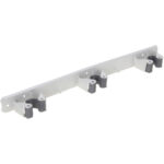 Garten-Gerätehalterleiste mit 3 Halterungen