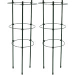 2er-Set Pflanzenstütze, rund, 45 x Ø 18 cm