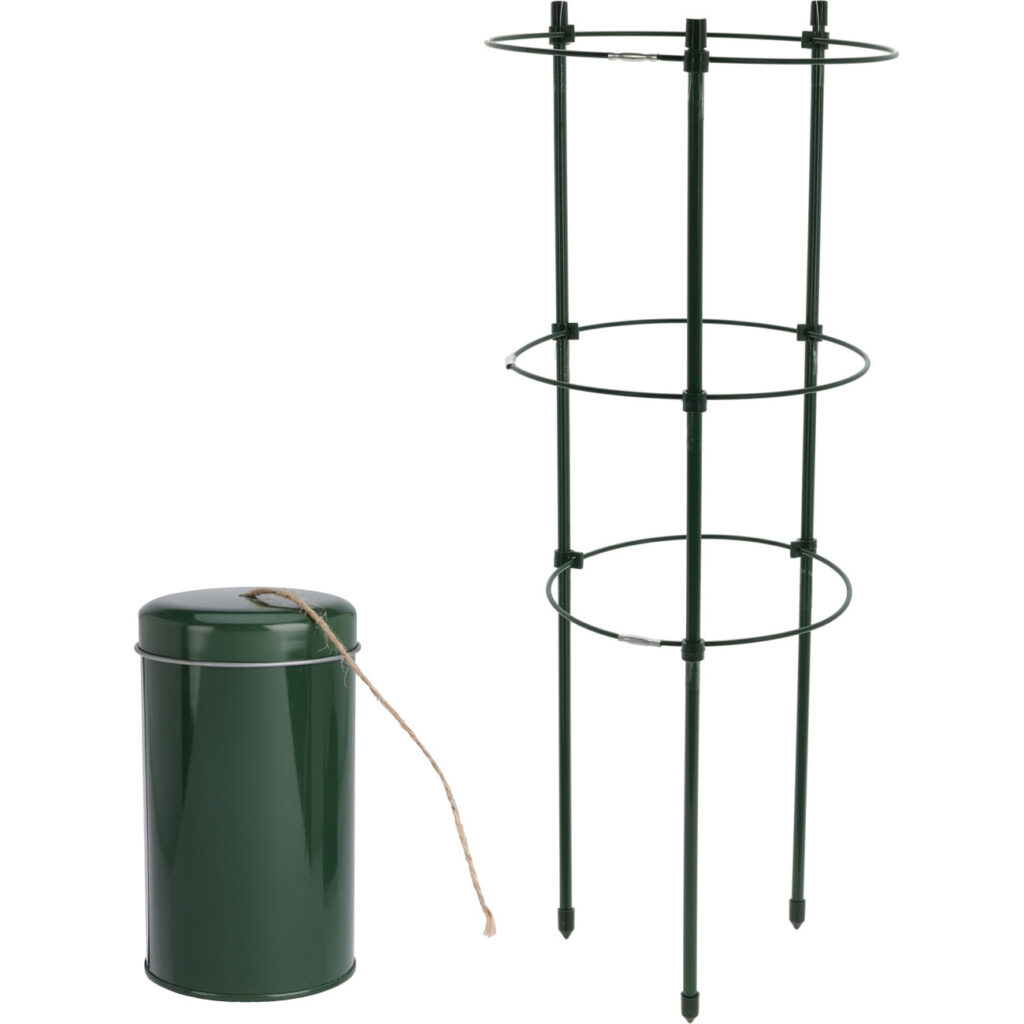 Set aus Pflanzenstütze (45 x Ø 18 cm) & 100m Juteseil Set aus Pflanzenstütze (45 x Ø 18 cm) & 100m Juteseil