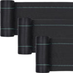 3er-Set Anti Unkraut Folie, 1 x 10 m