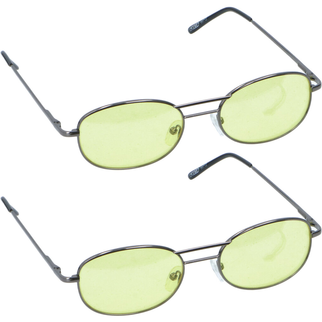 2er-Set Kontrastverstärkende Nachtsicht-Brille