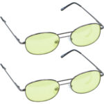 2er-Set Kontrastverstärkende Nachtsicht-Brille
