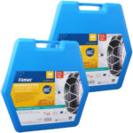 2-er Set Schneeketten 16mm, Super-Gripp 4×4, 14″-16″, 185-225 mm